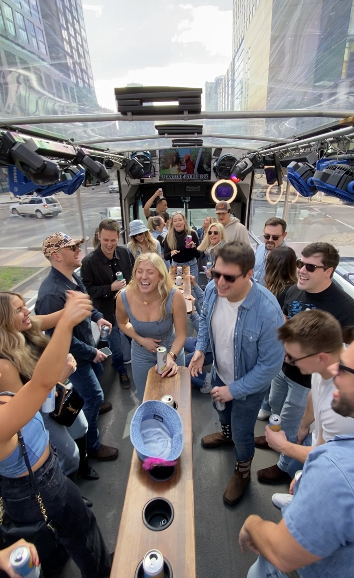 Party Bus Tour in Winter in Nashville, TN