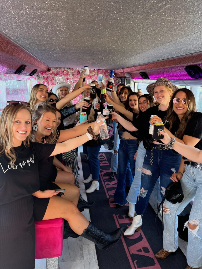 CHEERS! Cheers! A PARTY BUS TOUR THAT YOU CAN DRINK ON IN NASHVILLE