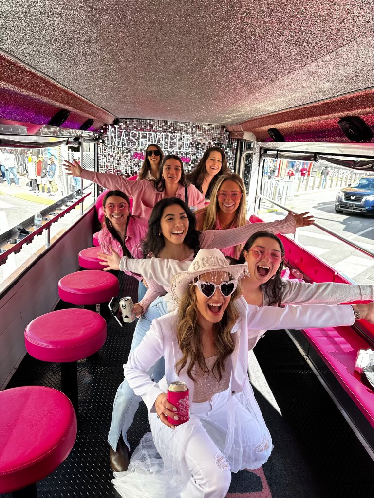 Miss Avery Grace Party Bus tour in Nashville, Tn